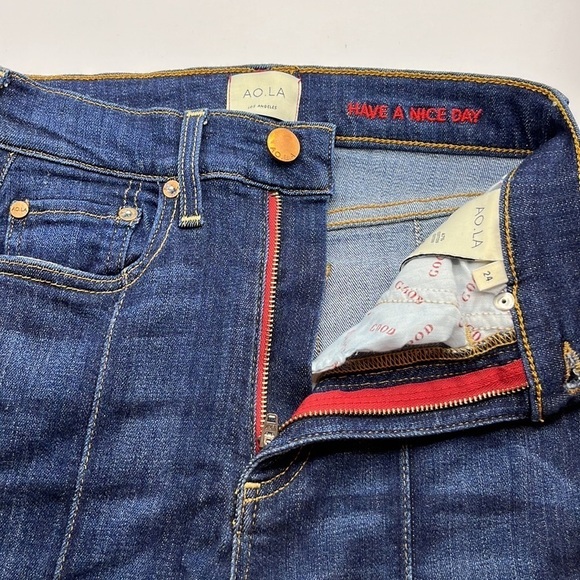 AO.LA Alice + Olivia Skinny High Rise Size 24 - Picture 16 of 16
